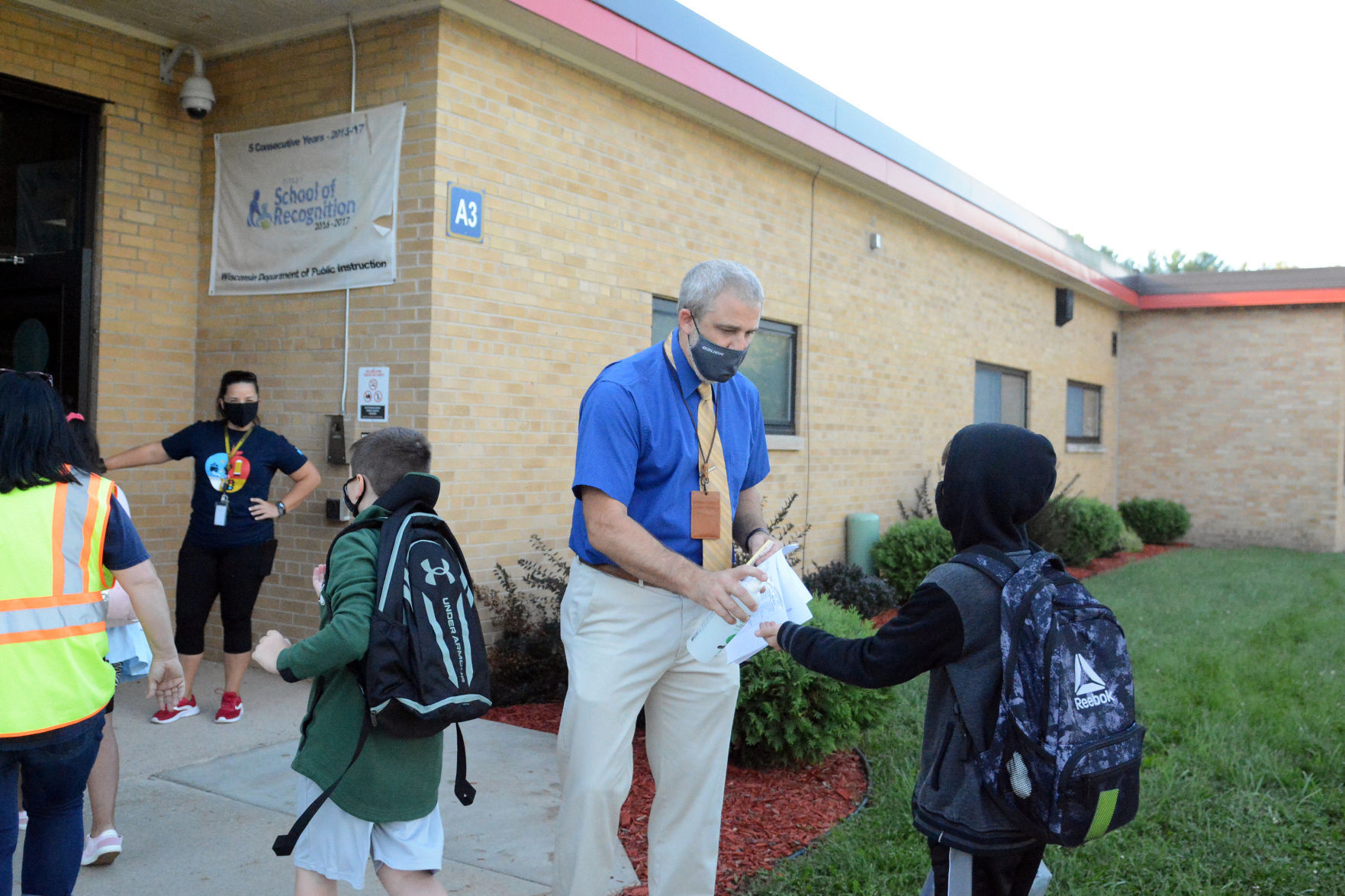 First day of school at Al Behrman